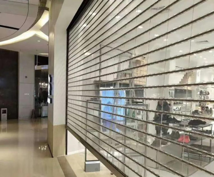 山东水晶卷帘门